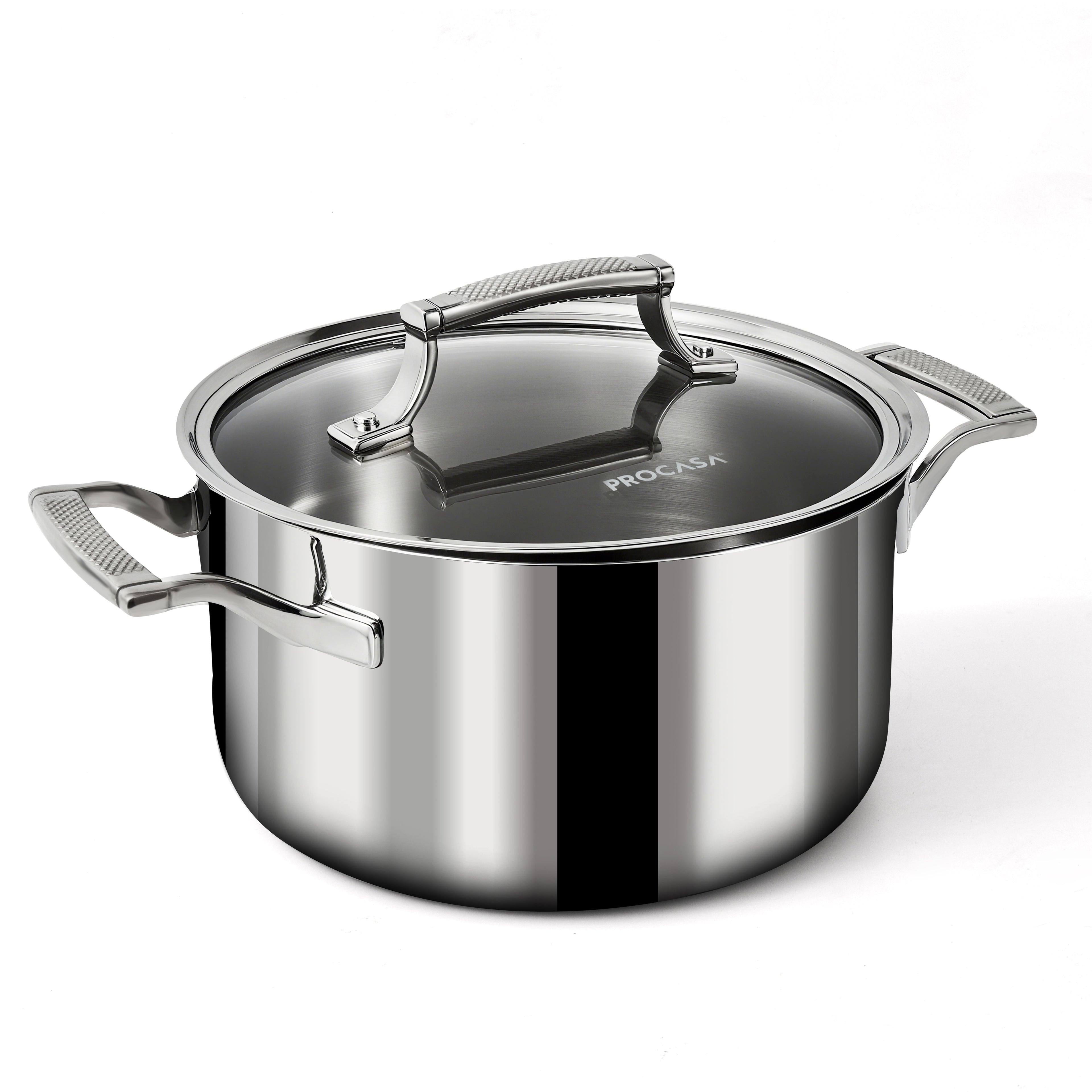 Tri-Ply Stainless Steel
4-Quart Casserole with Glass Lid
