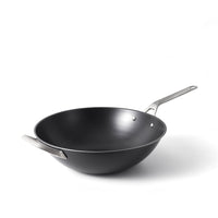 Tri-Ply Carbon Steel 
13-Inch Wok with Helper Handle