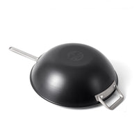 Tri-Ply Carbon Steel 
13-Inch Wok with Helper Handle