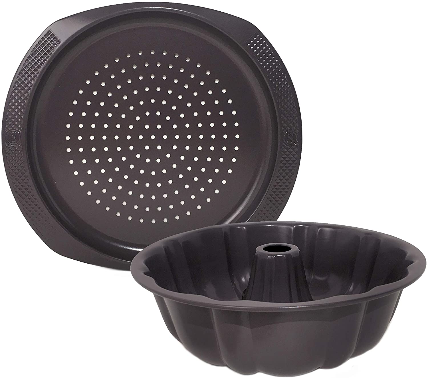 Artisan 12" Pizza Pan + Fluted Tube Pan